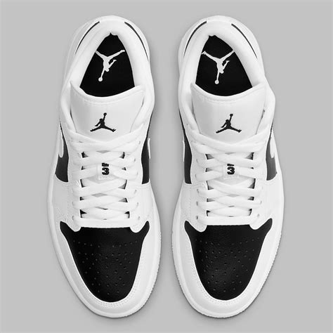 nike air jordan 1 low zwart wit|jordan 1 low white black.